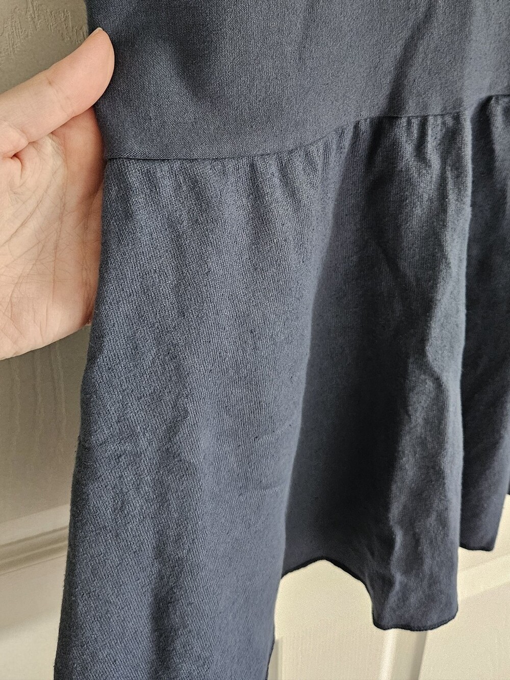 Gaia Conceptions Love Me 2 Times Wanderer Mini Dress Grey Xs - Picture 3 of 8